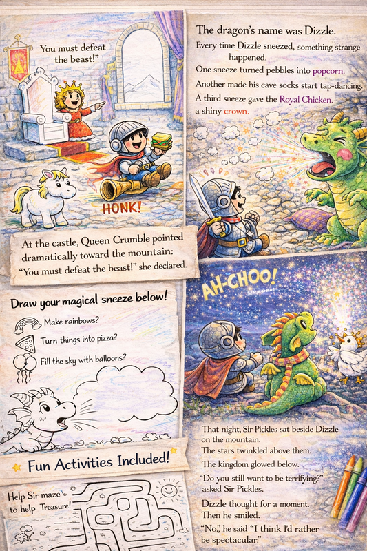 Sir Pickles & The Sneezing Dragon